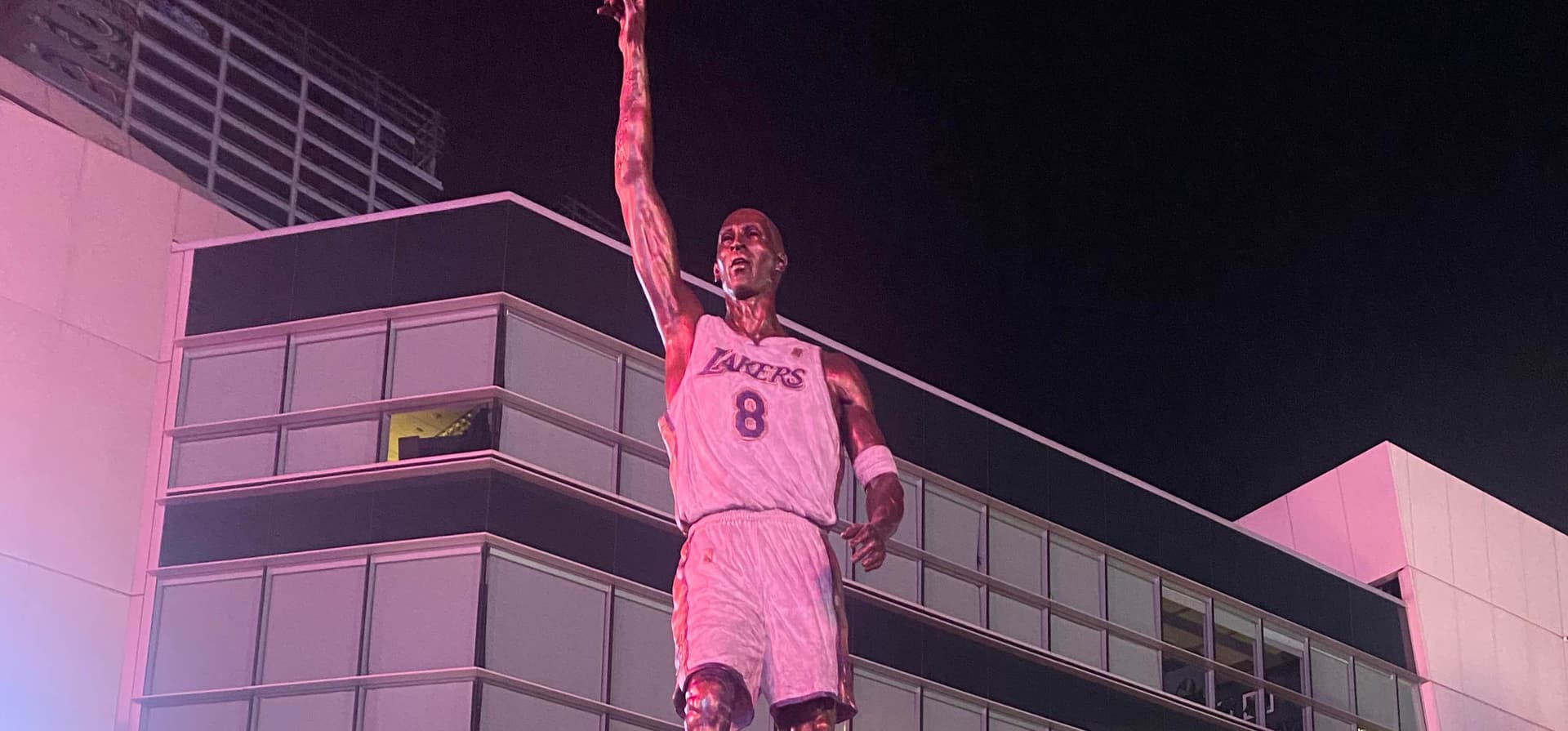 Kobe Bryant Statue in LA Arena