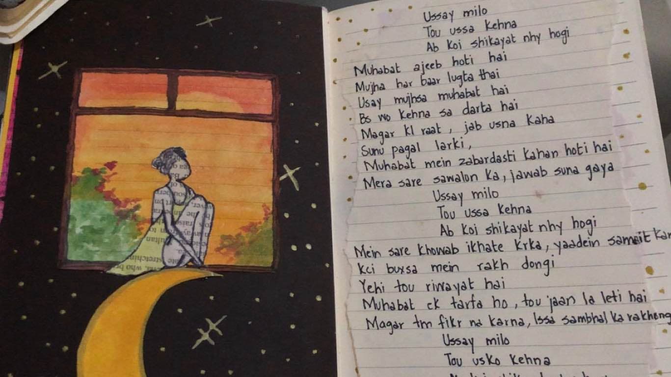 I love what l write and that becomes poetry.