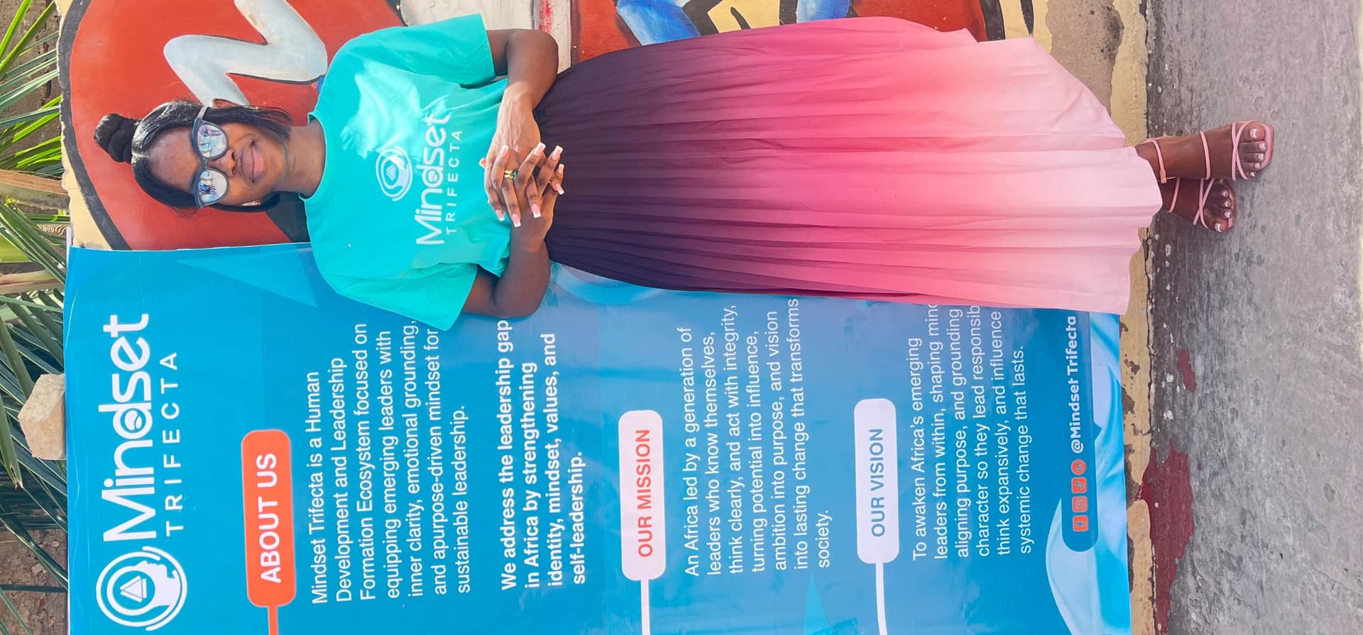 Sylvia at a community impact activity supporting youth engagement and development