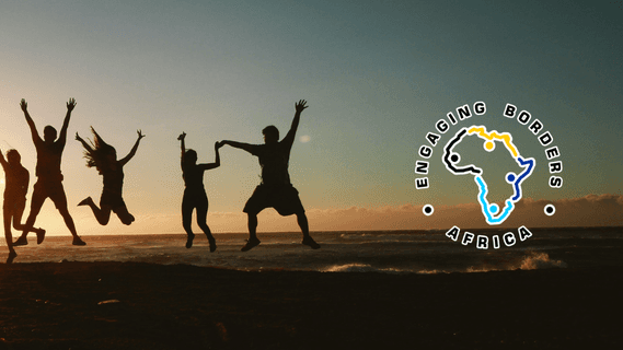 Joyful young people liberated from hate speech and violent extremism