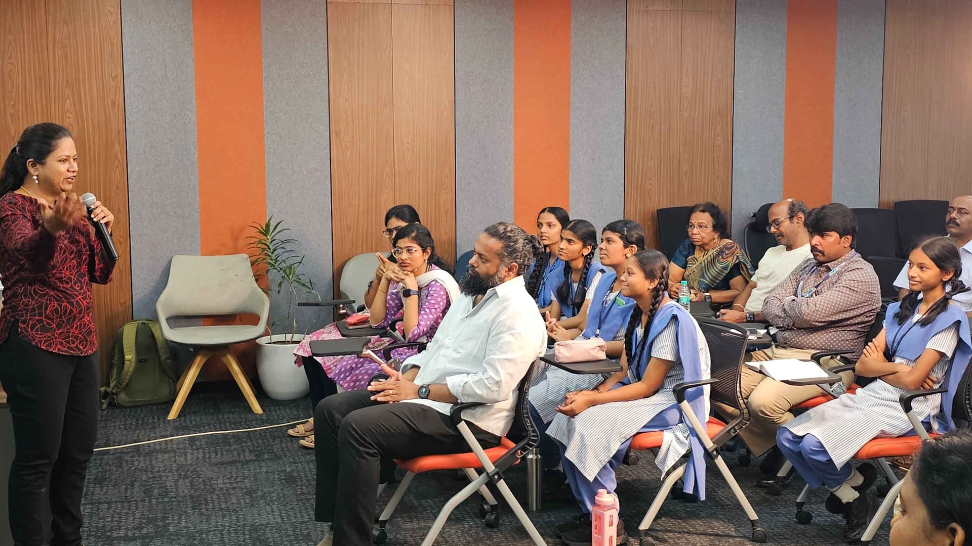 Speaker on Being a girl is not a barrier; it is your greatest gift