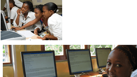 PIX OF WOMEN IN ICT TRAINING