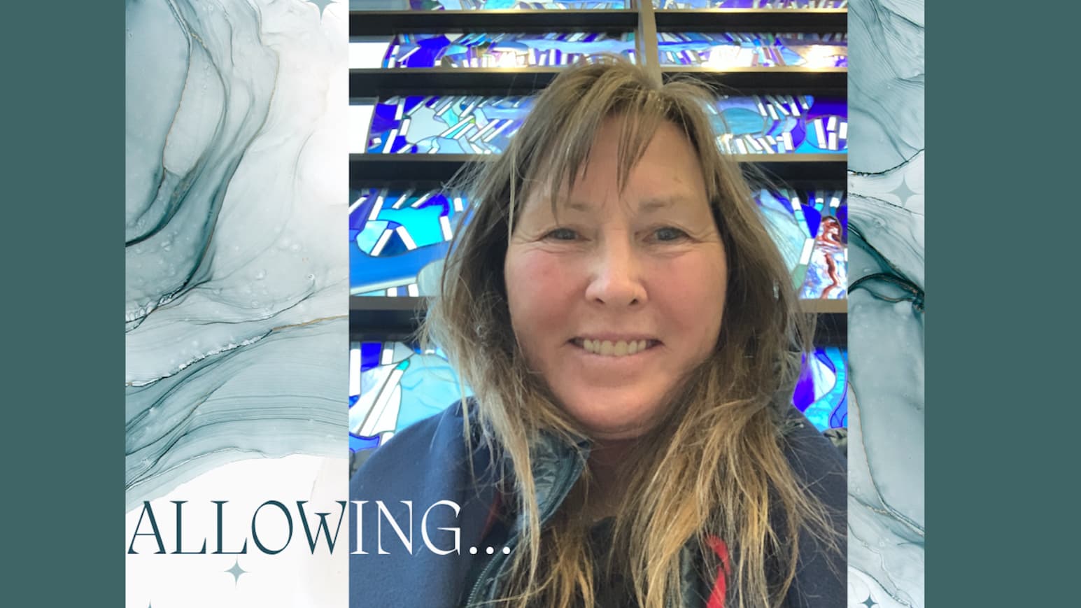 Kat Haber at SEA-TAC Airport allowing a finer future to appear.