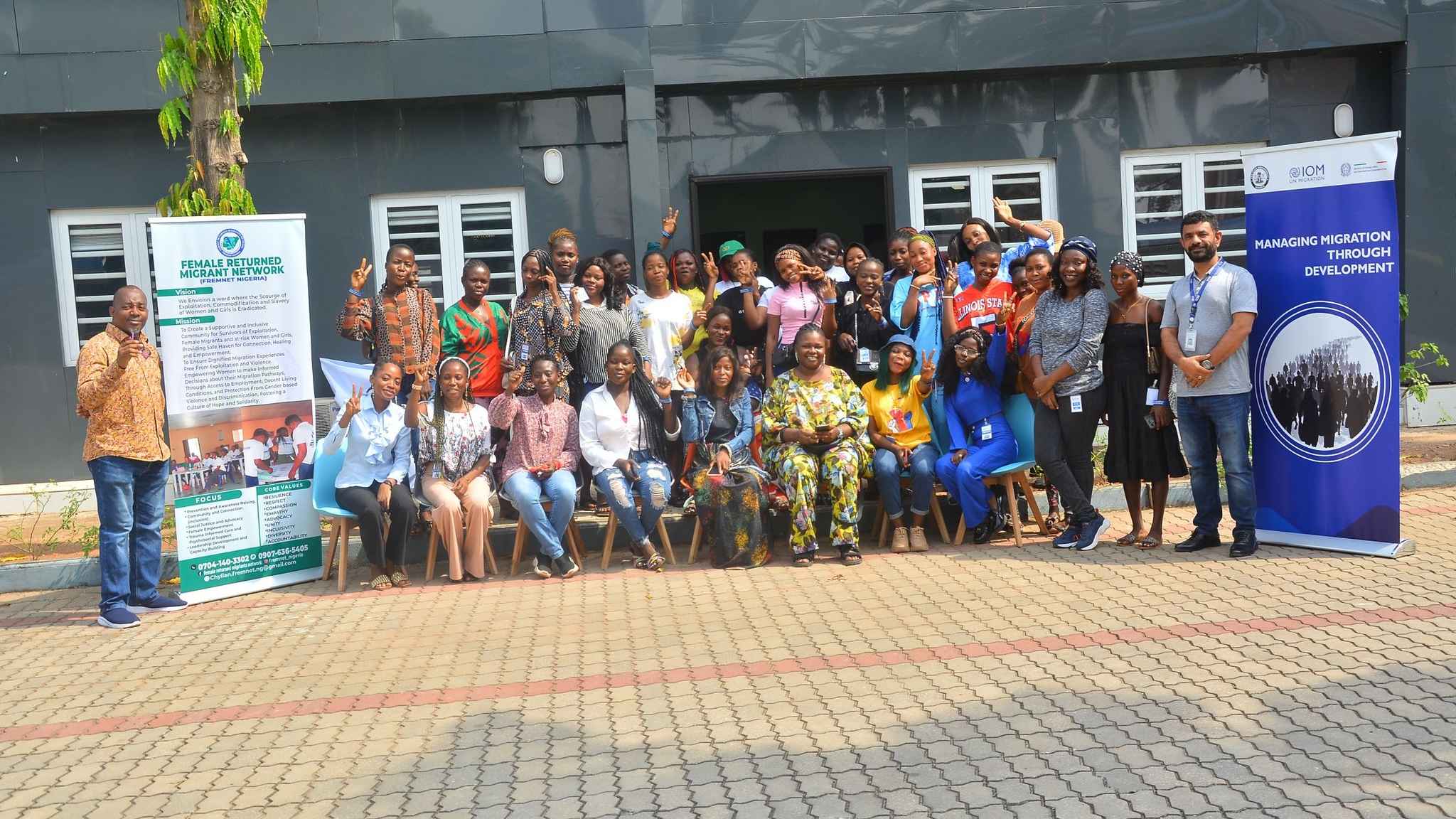 survivors attending a personal and professional development training