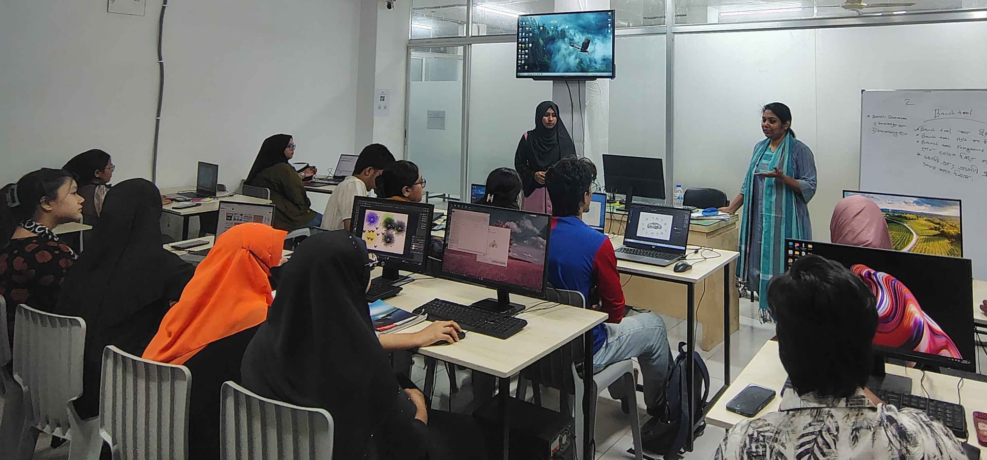  my Training centre with Digital marketing trainee 