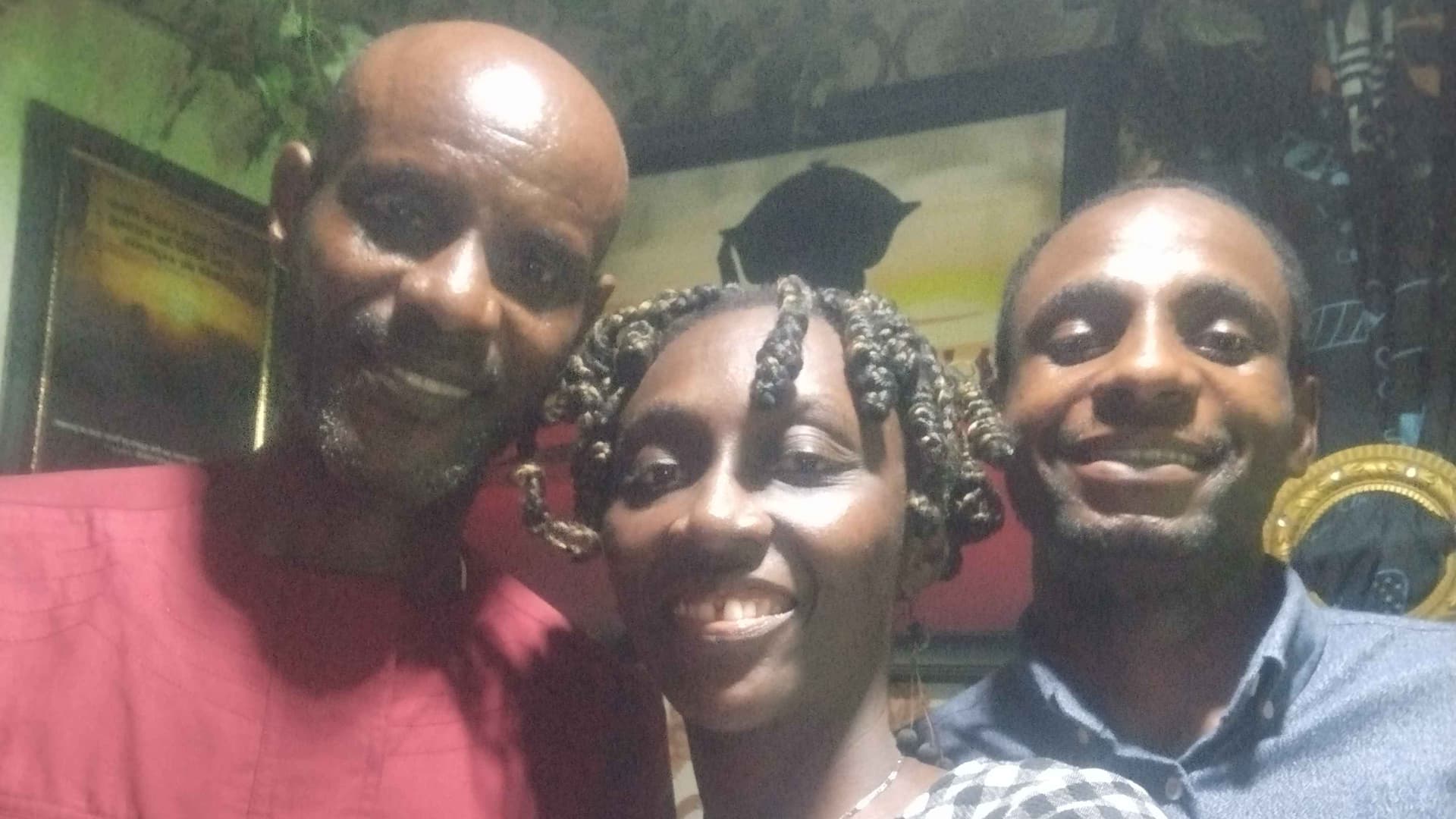 Mr. Owokalade Olumide, MS Daramola Tolu and Mr. Julius Akinremi at Friendsgivin