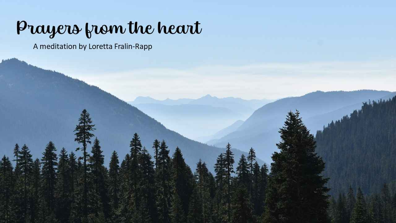 Prayers from the Heart is a meditation video
