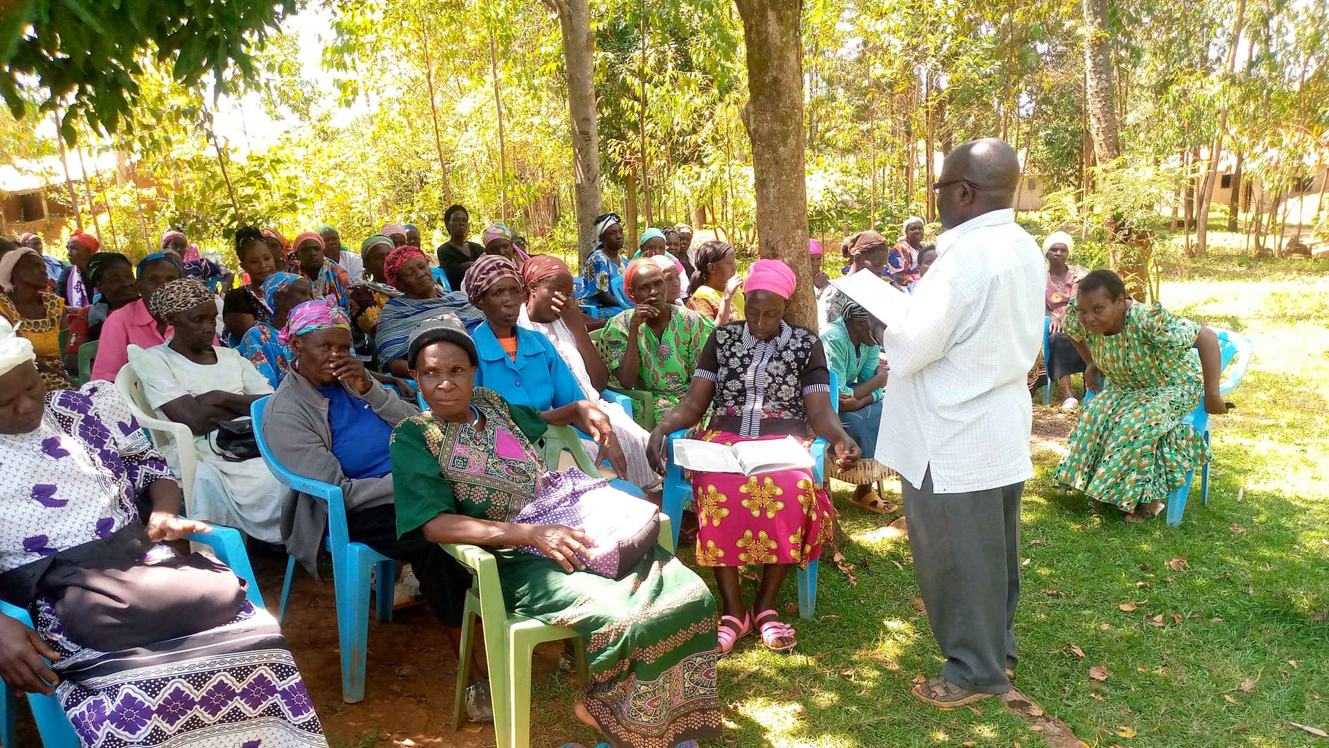 During the widows forum