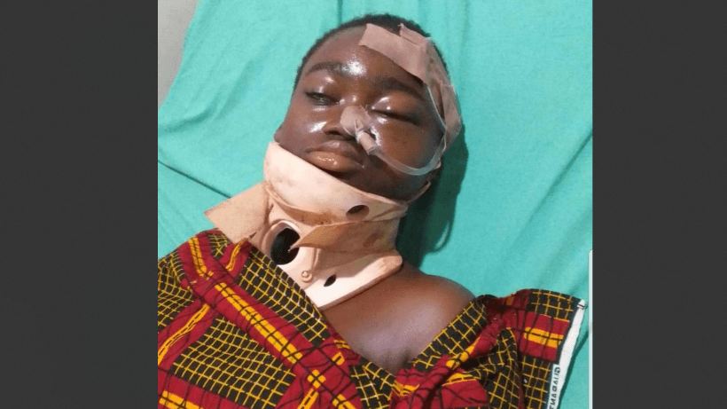 Mercy Vangervihi, the victim of a horrific assault