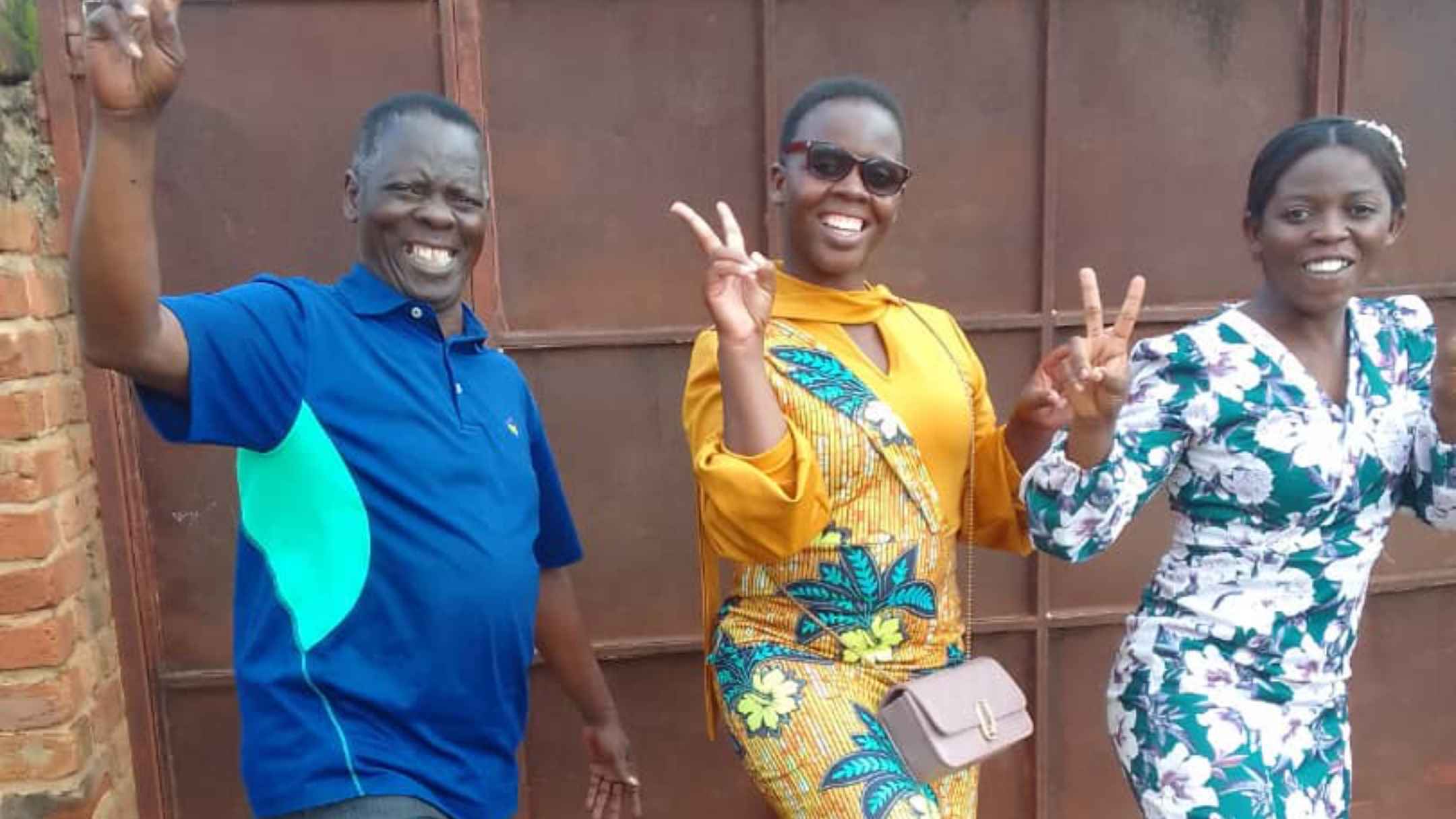 Just a picture of me in the middle with my dad and my deaf sister on the right