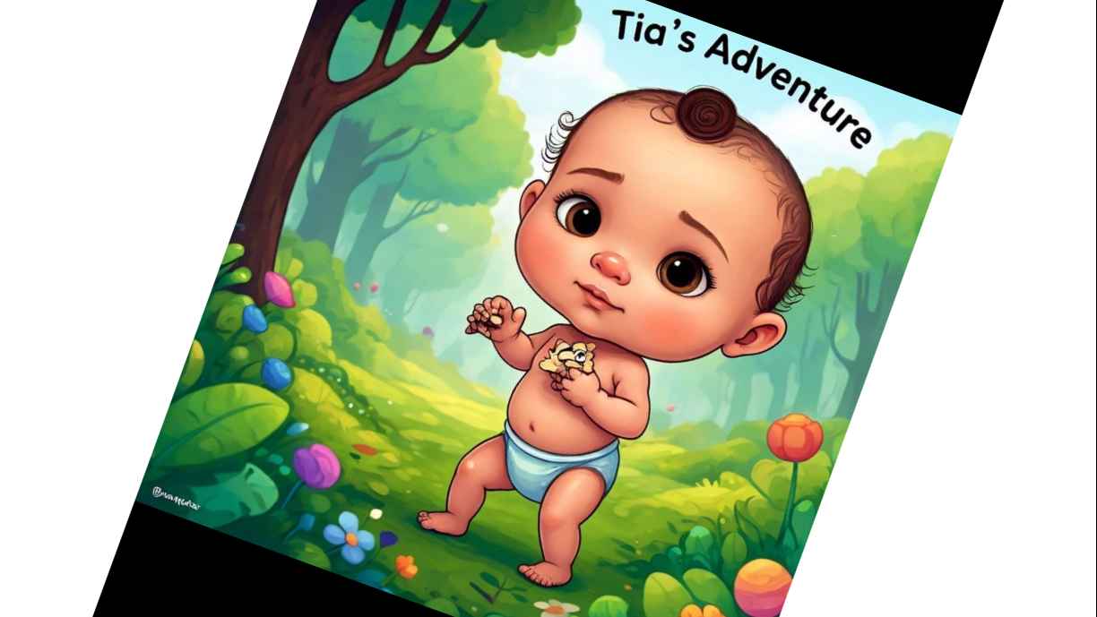 Tia in the forest