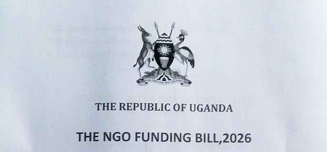 Screenshot of the NGO Funding Bill