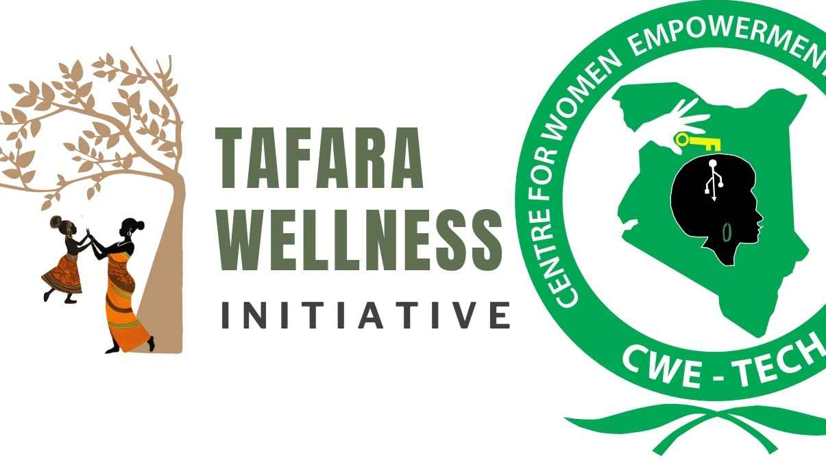 Logos of Tafara Wellness Initiative and CWE-TECH
