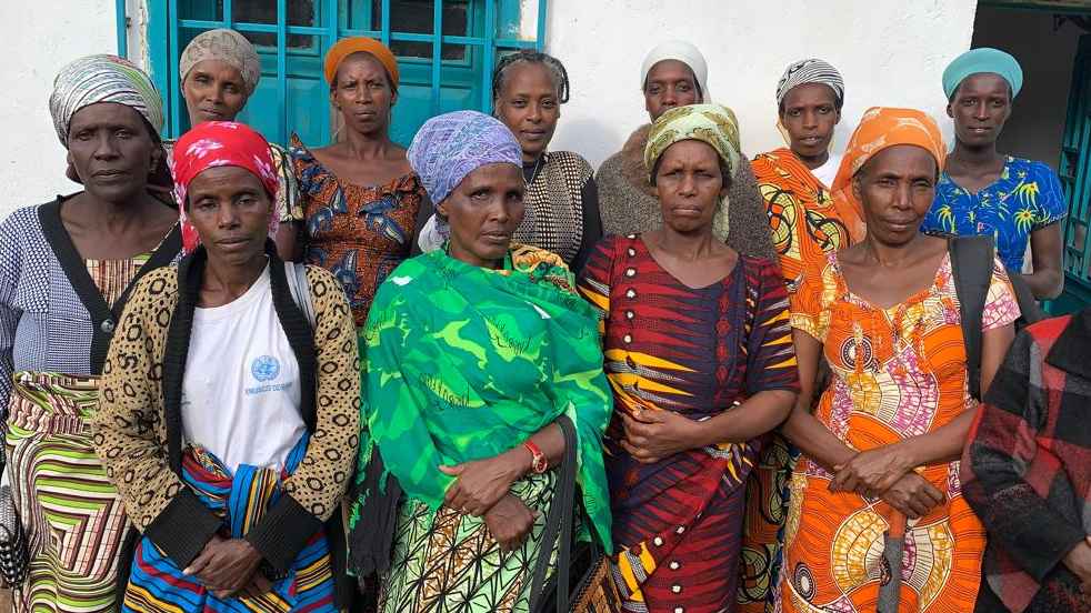 Neema Standing with Congolese Sisters in Remote Eastern DRC